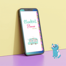 Load image into Gallery viewer, Smartphone Digital Student Planner
