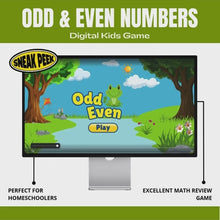 Load and play video in Gallery viewer, Odd or Even Numbers Digital Kids Game
