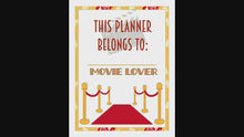 Load and play video in Gallery viewer, Movie Night Film Log &amp; Weekly Planner Complete Set PLUS BONUS!
