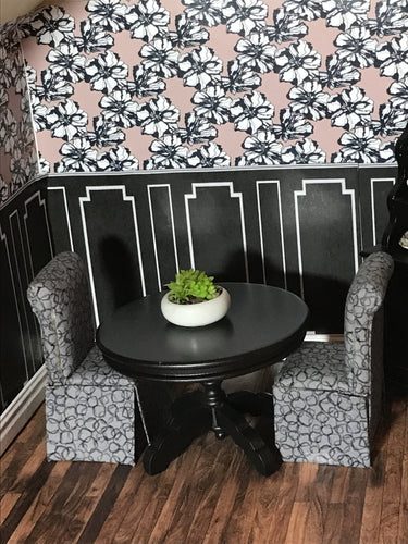 Barbie House Wood Trim Molding, Dollhouse Wood Molding, Dollhouse Wood Trim, Barbie House Wallpaper, Dollhouse Wallpaper - The Bea & Charlie Paper Shop
