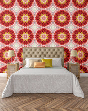 Load image into Gallery viewer, Big Modern Florals Dollhouse Wallpaper &amp; Book Covers - 1:12 Scale - The Bea &amp; Charlie Paper Shop
