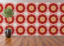 Load image into Gallery viewer, Big Modern Florals Dollhouse Wallpaper &amp; Book Covers - 1:12 Scale - The Bea &amp; Charlie Paper Shop
