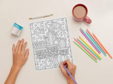 Load image into Gallery viewer, Cactus Succulents Coloring Pages with Snarky Quotes Apple Pigment App Compatible - The Bea &amp; Charlie Paper Shop
