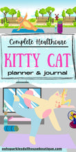 Load image into Gallery viewer, Cat Care Complete Planner &amp; Journal Set - The Bea &amp; Charlie Paper Shop
