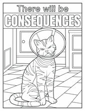 Load image into Gallery viewer, Cat Crazy Coloring Pages Set PLUS BONUS Pages! - Pigment App Compatible - The Bea &amp; Charlie Paper Shop
