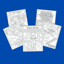 Load image into Gallery viewer, Cat Crazy Coloring Pages Set PLUS BONUS Pages! - Pigment App Compatible - The Bea &amp; Charlie Paper Shop
