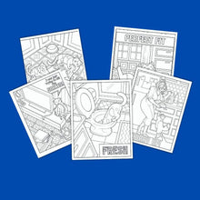 Load image into Gallery viewer, Cat Crazy Coloring Pages Set PLUS BONUS Pages! - Pigment App Compatible - The Bea &amp; Charlie Paper Shop
