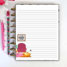 Load image into Gallery viewer, Cat Notes Printable, Cat Notepad, Lined Notepaper Printable, Notebook Kit, Writing Paper, Journal Paper - The Bea &amp; Charlie Paper Shop
