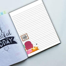 Load image into Gallery viewer, Cat Notes Printable, Cat Notepad, Lined Notepaper Printable, Notebook Kit, Writing Paper, Journal Paper - The Bea &amp; Charlie Paper Shop
