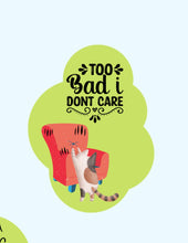 Load image into Gallery viewer, Cat Stickers, Cat Sticker Sheet, Cat Stickers for Laptop, Printable Cat Stickers, Stickers for Kids - The Bea &amp; Charlie Paper Shop
