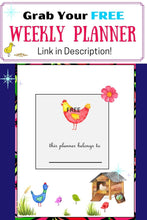Load image into Gallery viewer, Cat To Do List Note Page, Day Planner Insert, Daily Planner Printable, Blank Calendar, Checklist, Cat Art To Do List - The Bea &amp; Charlie Paper Shop
