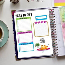 Load image into Gallery viewer, Cat To Do List Note Page, Day Planner Insert, Daily Planner Printable, Blank Calendar, Checklist, Funny Cat To Do List - The Bea &amp; Charlie Paper Shop
