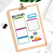 Load image into Gallery viewer, Cat To Do List Note Page, Day Planner Insert, Daily Planner Printable, Blank Calendar, Checklist, Funny Cat To Do List - The Bea &amp; Charlie Paper Shop
