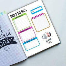 Load image into Gallery viewer, Cat To Do List Note Page, Day Planner Insert, Daily Planner Printable, Blank Calendar, Checklist, I Love Cats To Do List - The Bea &amp; Charlie Paper Shop
