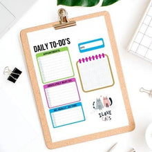 Load image into Gallery viewer, Cat To Do List Note Page, Day Planner Insert, Daily Planner Printable, Blank Calendar, Checklist, I Love Cats To Do List - The Bea &amp; Charlie Paper Shop
