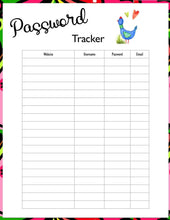Load image into Gallery viewer, Chicken Weekly Planner Chicken Undated Planner Illustrated Weekly Planner - The Bea &amp; Charlie Paper Shop
