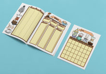 Load image into Gallery viewer, Coffee Time Weekly Goals Planner &amp; Journal Set Plus BONUS - The Bea &amp; Charlie Paper Shop
