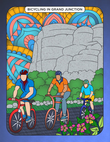 Colorado Bucket List Coloring Pages Apple Pigment App Compatible - The Bea & Charlie Paper Shop