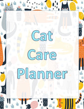 Load image into Gallery viewer, Complete Cat Healthcare Planner &amp; Journal Set - The Bea &amp; Charlie Paper Shop
