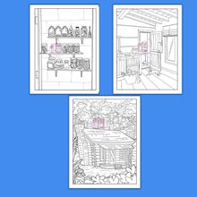 Load image into Gallery viewer, Country Life Scenes Coloring Pages Set - The Bea &amp; Charlie Paper Shop
