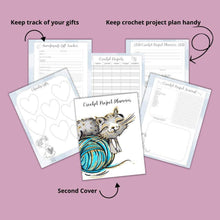 Load image into Gallery viewer, Crochet Project Goals Planner &amp; Journal Plus BONUS Puzzle - The Bea &amp; Charlie Paper Shop
