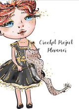Load image into Gallery viewer, Crochet Project Goals Planner &amp; Journal Plus BONUS Puzzle - The Bea &amp; Charlie Paper Shop
