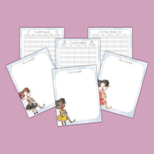 Load image into Gallery viewer, Crochet Project Goals Planner &amp; Journal Plus BONUS Puzzle - The Bea &amp; Charlie Paper Shop
