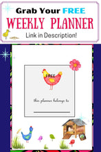 Load image into Gallery viewer, Daily Planner Printable, To Do List Printable, Checklist Printable, Planner Insert - The Bea &amp; Charlie Paper Shop
