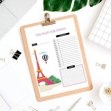 Load image into Gallery viewer, Daily Planner Printable, To Do List Printable, Checklist Printable, Planner Insert - The Bea &amp; Charlie Paper Shop
