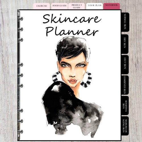 Digital Skincare Beauty Planner & Workbook Guide for IPad Goodnotes - The Bea & Charlie Paper Shop