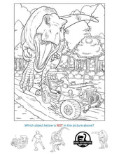 Load image into Gallery viewer, Dinosaur Scavenger Hunt, Seek and Find Printable Coloring Activity Page, Dinosaur Coloring Pages, Dinosaur Activity Pages Plus BONUS! - The Bea &amp; Charlie Paper Shop
