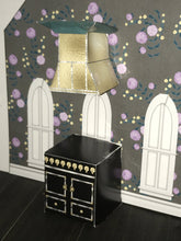 Load image into Gallery viewer, Dollhouse Printable Stove and Range Hood Shabby Chic Kitchen DIY Craft Kit 1:12 scale - The Bea &amp; Charlie Paper Shop
