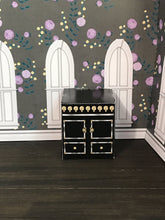 Load image into Gallery viewer, Dollhouse Printable Stove and Range Hood Shabby Chic Kitchen DIY Craft Kit 1:12 scale - The Bea &amp; Charlie Paper Shop
