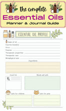 Load image into Gallery viewer, Essential Oils Planner &amp; Journal Guide Set - The Bea &amp; Charlie Paper Shop

