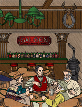 Load image into Gallery viewer, Wild West Western Coloring Pages Set Pigment App Compatible
