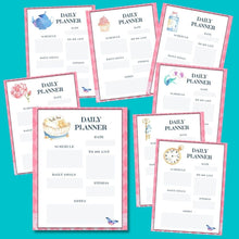 Load image into Gallery viewer, Alice in Wonderland Bullet Journal, Wonderland Journal Plus BONUS Gift!
