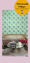 Load image into Gallery viewer, Japanese Geisha Doll Print Dollhouse Wallpaper - The Bea &amp; Charlie Paper Shop
