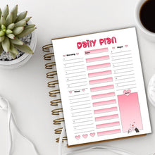 Load image into Gallery viewer, Kawaii Cats, TWO Page 2022 Monthly Calendar, The Big Happy Planner, 2022 Kawaii Cat Calendar Printable, 2 Page Monthly Calendars, Plus BONUS - The Bea &amp; Charlie Paper Shop
