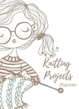 Load image into Gallery viewer, Knitting Projects Planner &amp; Journal Plus BONUS Puzzle - The Bea &amp; Charlie Paper Shop
