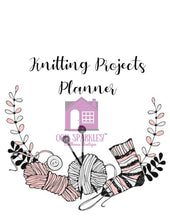 Load image into Gallery viewer, Knitting Projects Planner &amp; Journal Plus BONUS Puzzle - The Bea &amp; Charlie Paper Shop
