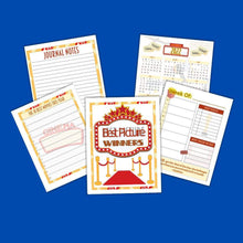 Load image into Gallery viewer, Movie Night Film Log &amp; Weekly Planner Complete Set PLUS BONUS! - The Bea &amp; Charlie Paper Shop
