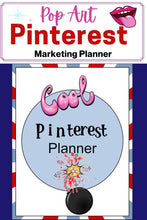 Load image into Gallery viewer, Pinterest Planner, Social Media Calendar, Pinterest Marketing Kit, Social Media Content Calendar - The Bea &amp; Charlie Paper Shop
