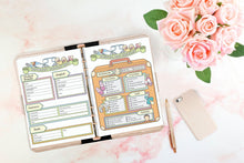 Load image into Gallery viewer, Pregnancy Checklists Planner &amp; Journal Pregnancy Tracker Printable Set - The Bea &amp; Charlie Paper Shop
