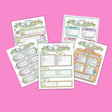 Load image into Gallery viewer, Pregnancy Checklists Planner &amp; Journal Pregnancy Tracker Printable Set - The Bea &amp; Charlie Paper Shop
