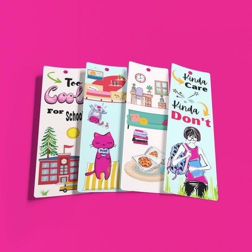 Printable Bookmarks for Back to School, Cute Bookmarks - The Bea & Charlie Paper Shop