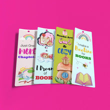 Load image into Gallery viewer, Printable Reading Trackers, Bookmarks, Cute Bookmarks, Bookmarks for Kids, Back to School - The Bea &amp; Charlie Paper Shop
