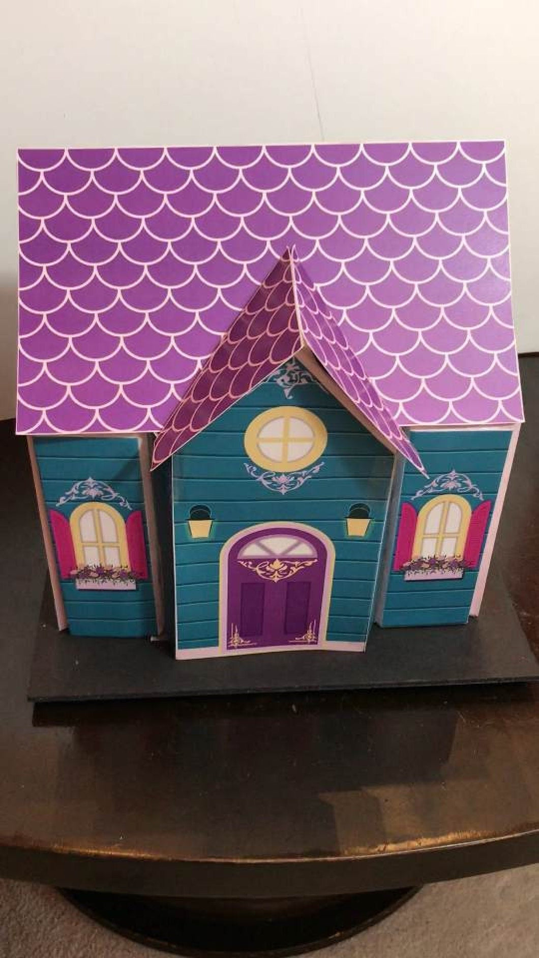 Printable Victorian Paper Dollhouse Cottage DIY Kids Craft Kit 1:12 Scale - The Bea & Charlie Paper Shop