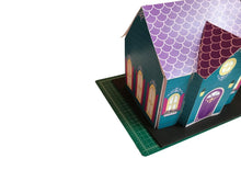 Load image into Gallery viewer, Printable Victorian Paper Dollhouse Cottage DIY Kids Craft Kit 1:12 Scale - The Bea &amp; Charlie Paper Shop
