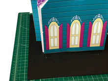 Load image into Gallery viewer, Printable Victorian Paper Dollhouse Cottage DIY Kids Craft Kit 1:12 Scale - The Bea &amp; Charlie Paper Shop
