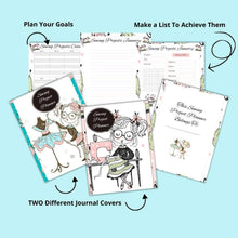 Load image into Gallery viewer, Sewing Projects Planner &amp; Journal Plus BONUS Puzzle - The Bea &amp; Charlie Paper Shop

